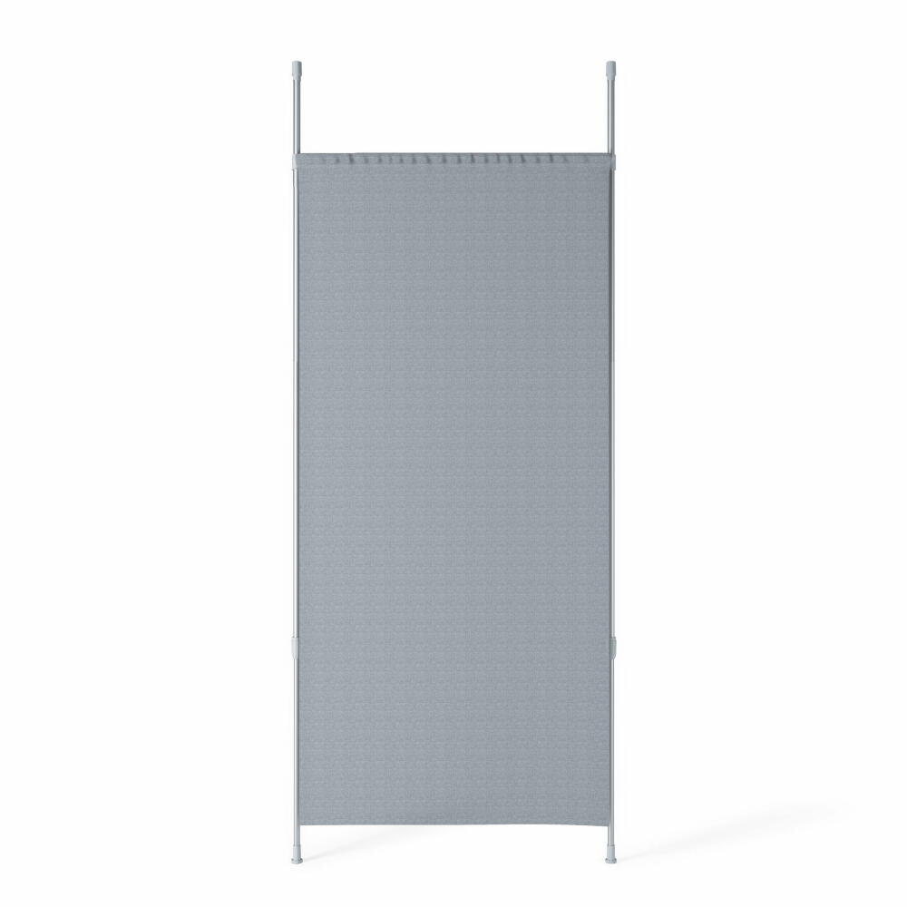 Umbra Anywhere Rod Curtain Rod, Mobile Telescopic Rod, Clamp Curtain Rod, Nickel, Steel, 1012718-765-REM