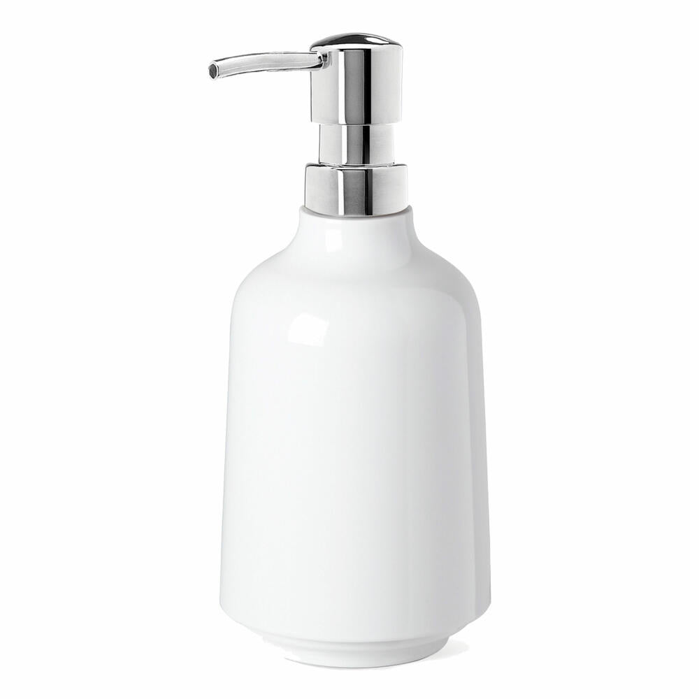 Umbra Bath Step Seifenspender, Seifendosierer, Lotionspender, Seife, Melamin, Weiß, 023838660