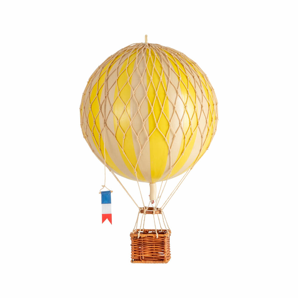 Authentic Models Hängedekoration Travels Light True Yellow, Ballon, Kunststoff, Papier, AP161Y