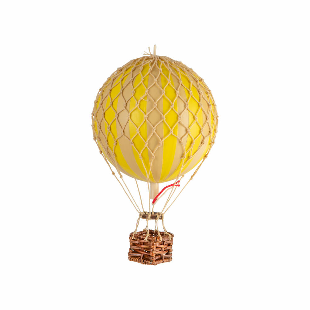 Authentic Models Hängedekoration Floating in the Skies True Yellow, Ballon, Rattan, Papier, PP-Kunststoff, AP160Y