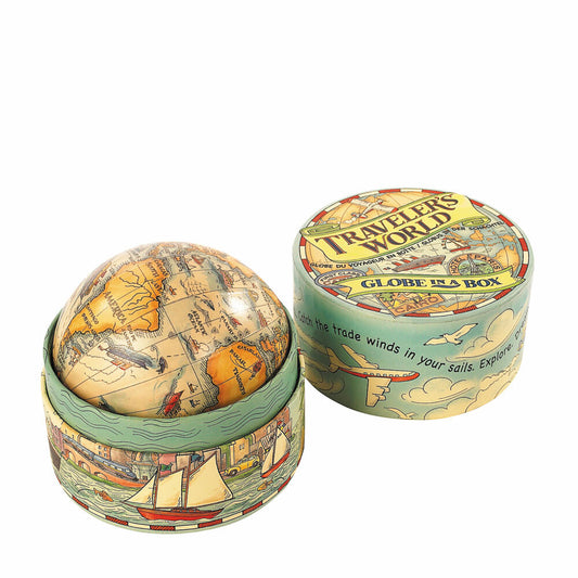 Authentic Models Geschenkset Reise-Kompass in Box, Entdecker-Set, Materialmix, MS021A