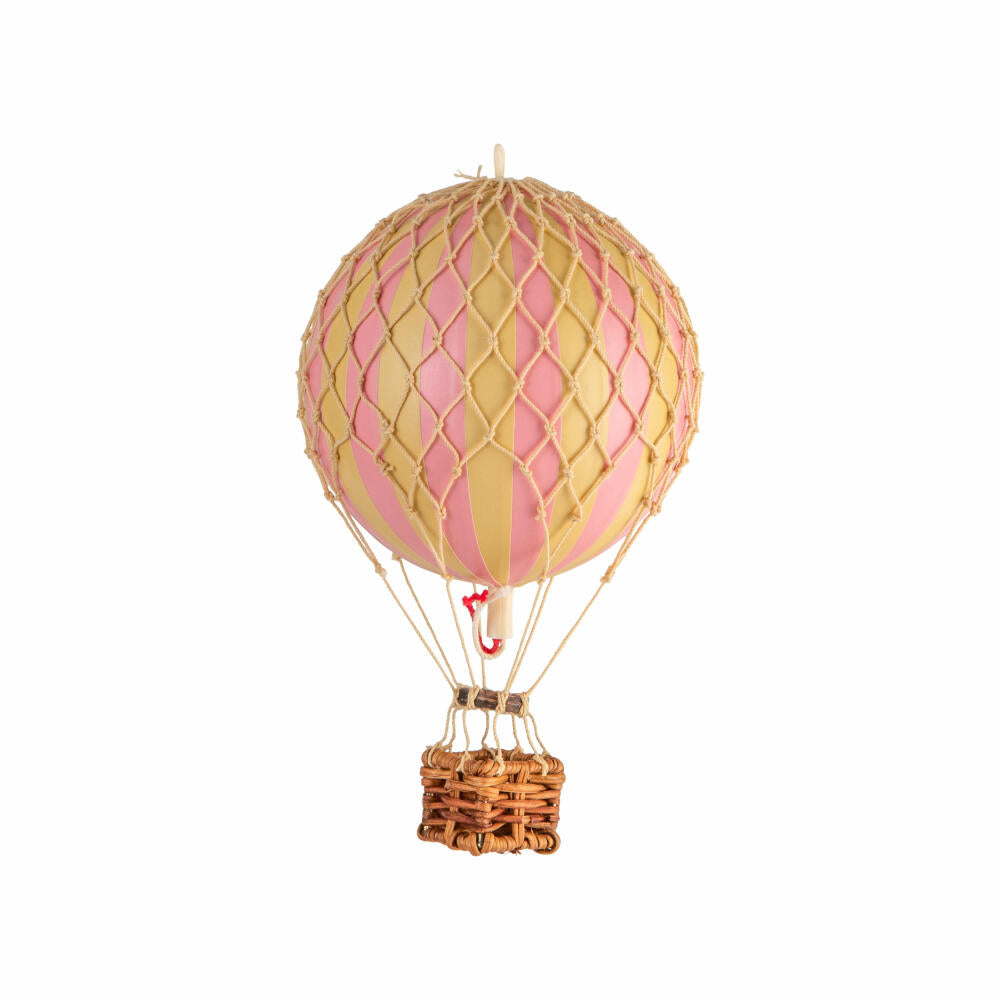 Authentic Models Hängedekoration Floating in the Skies Pink, Ballon, Rattan, Papier, PP-Kunststoff, AP160P