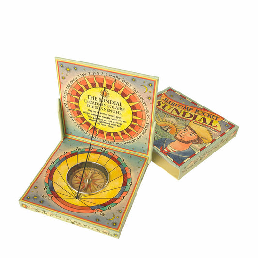 Authentic Models Geschenkset Taschen-Sonnenuhr, Entdecker-Set, Materialmix, MS019A