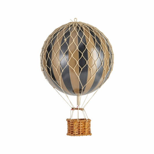 Authentic Models Hängedekoration Travels Light Gold Black, Ballon, Kunststoff / Papier, AP161GK