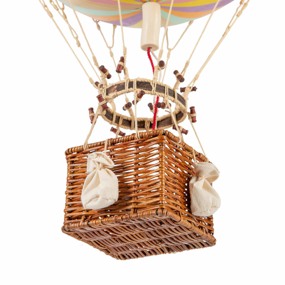 Authentic Models Hanging Decoration Jules Verne Rainbow Pastel, Balloon, Plastic / Paper, AP168F