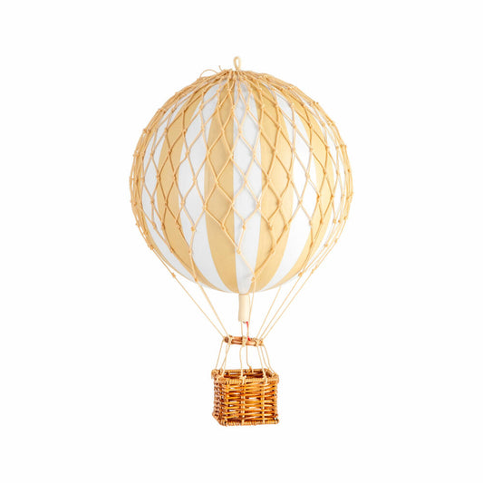Authentic Models Hängedekoration Travels Light White Ivory, Ballon, Kunststoff, Papier, AP161W