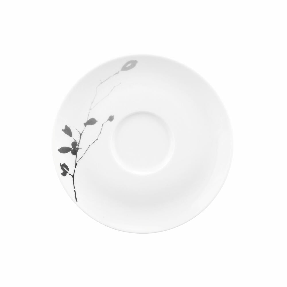 Seltmann Weiden Liberty combination saucer, underplate, porcelain, Dark Rose Hip, Ø 16.1 cm, 001.764906