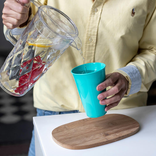 Koziol Becher Nora L, drinking cup, plastic, Strong Green, 450 ml, 8062726