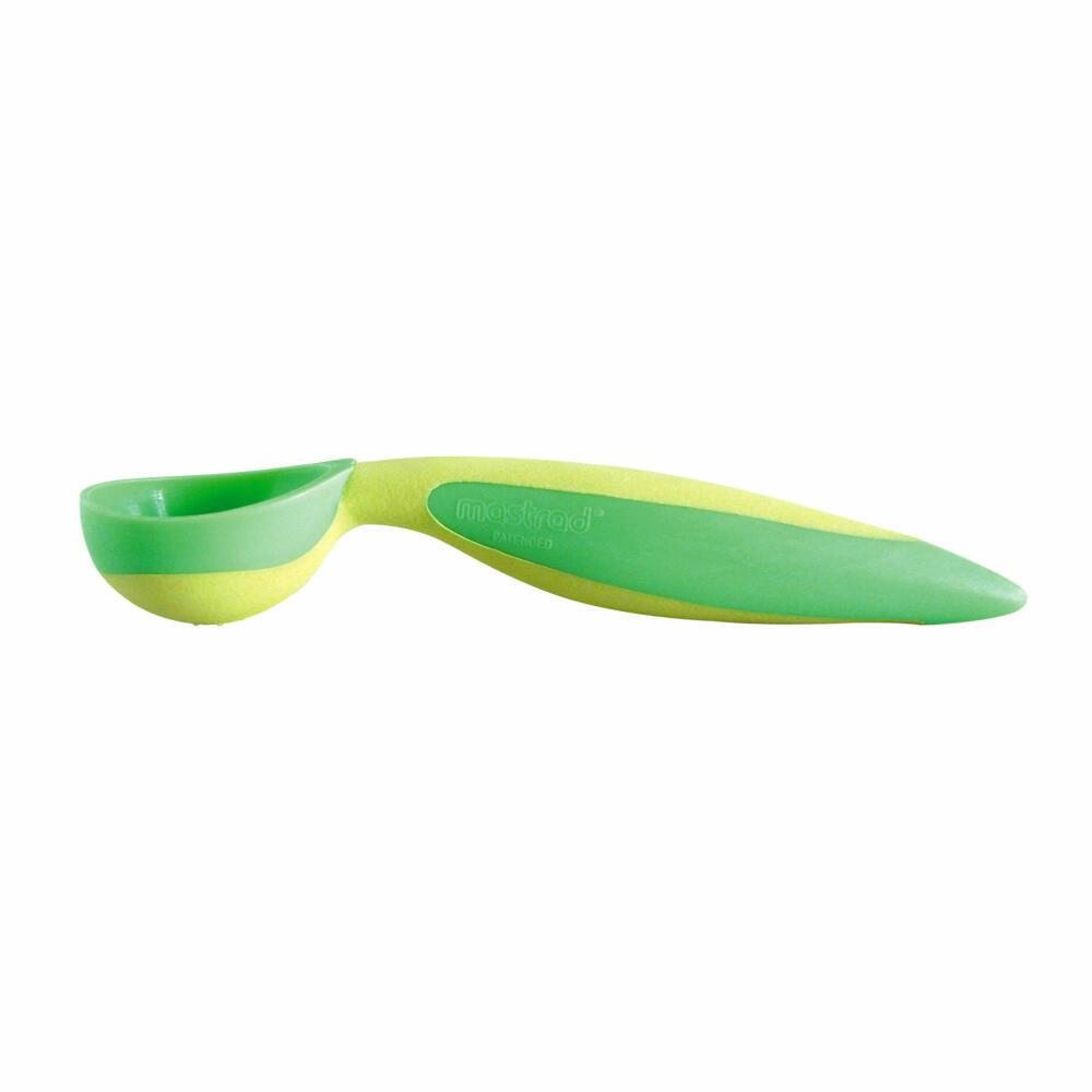 Mastrad ice cream scoop, ice cream spoon, ice cream scoop, polypropylene, TPR, green, F47018