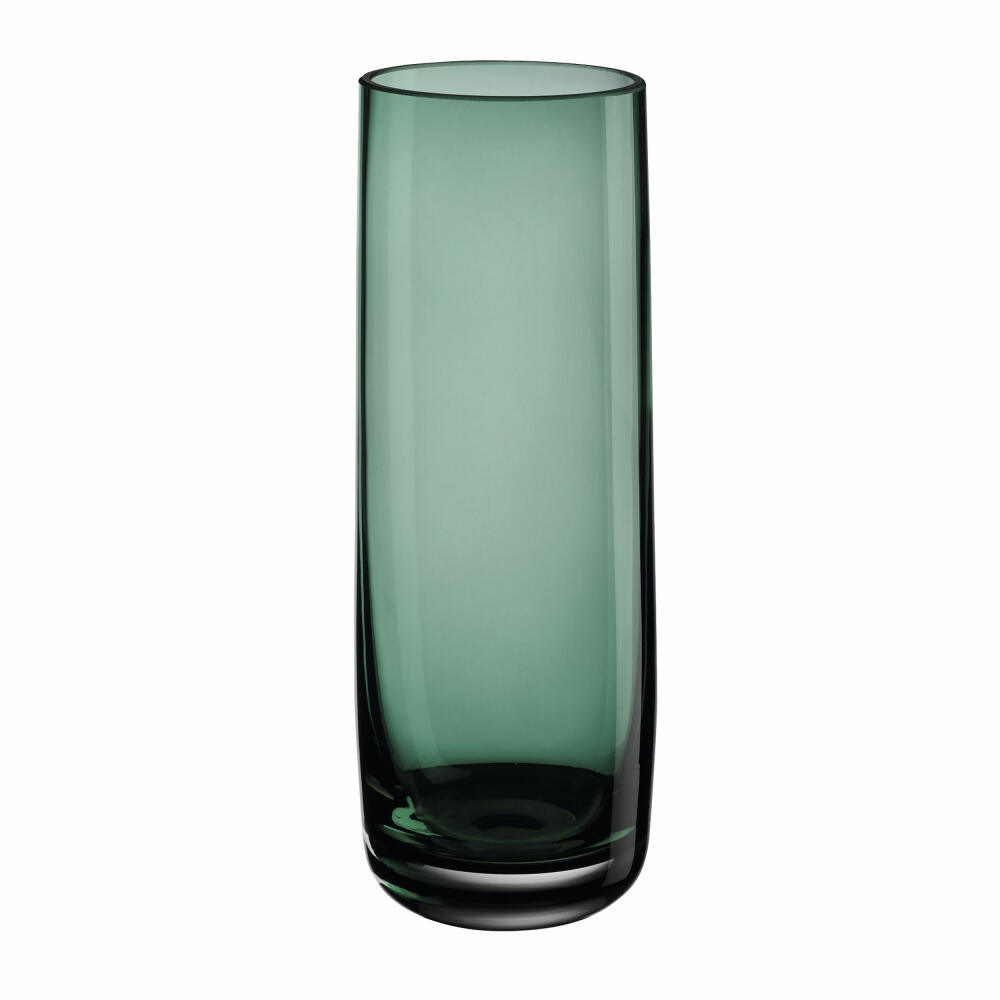 ASA Selection Vase Ajana, decorative vase, flower vase, glass, green, 22 cm, 88023009