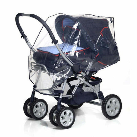 reer PEVA Universal-Regenschutz, Regenverdeck, Regenhaube, Kinderwagen, Buggy, 72049