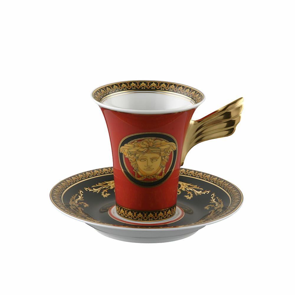 Rosenthal Versace Kaffeetasse 2-tlg. Medusa, Porzellan, 180 ml, 19300-409605-14740
