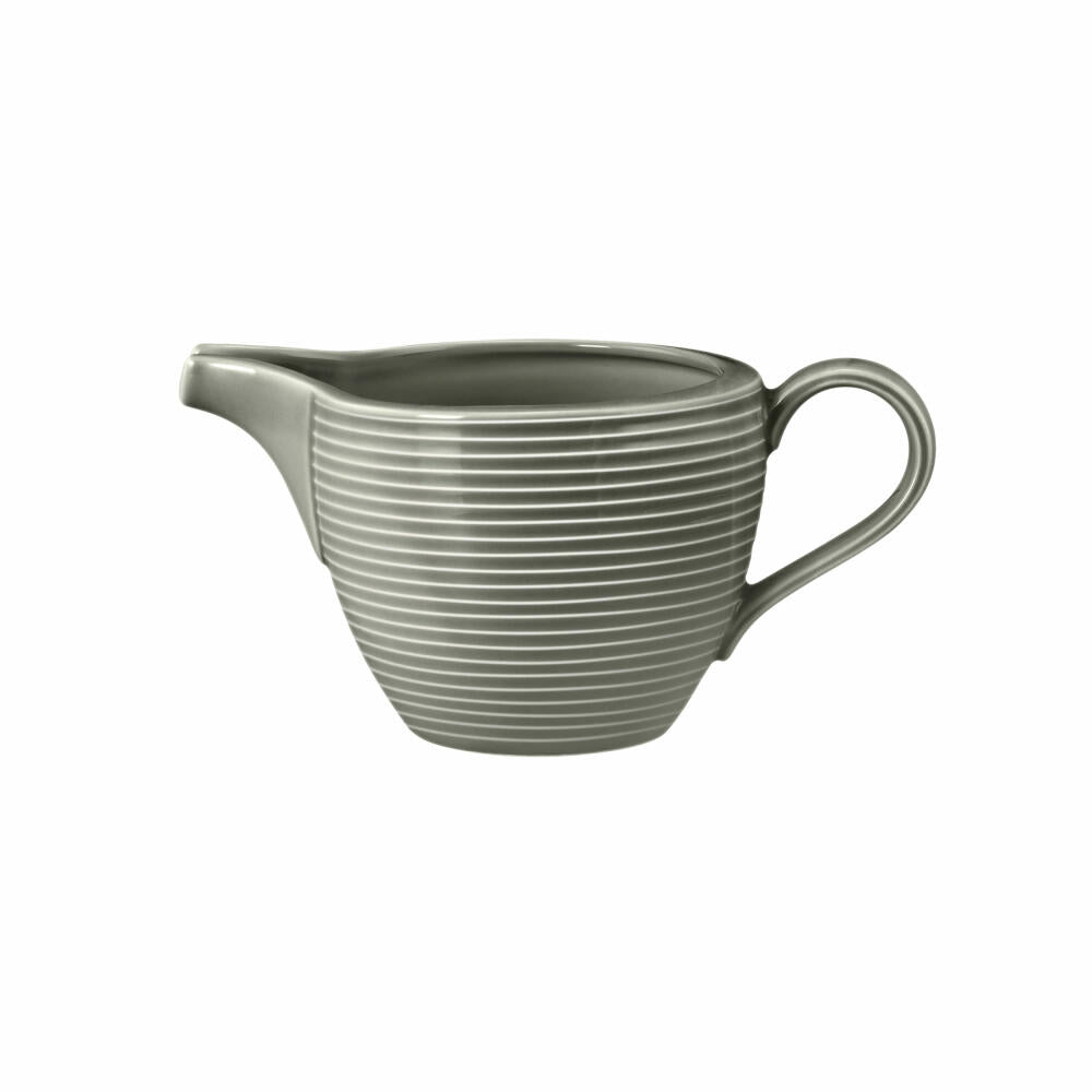 Seltmann Weiden Beat milk jug, jug, milk jug, milk jug, porcelain, pearl grey, 280 ml, 001.765289