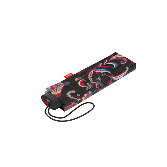 reisenthel umbrella pocket mini, Taschenschirm, Regenschirm, Knirps, Paisley Black, RT7064