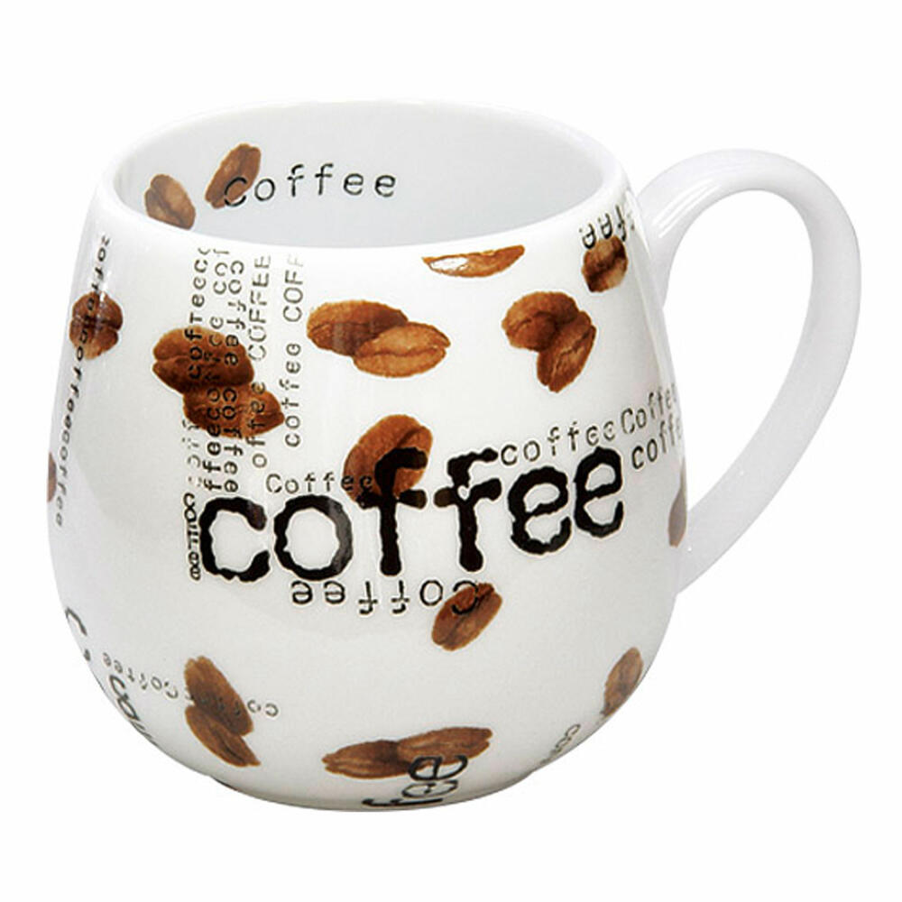 Könitz Coffee Collage Kuschelbecher, Becher, Tasse, Kaffeetasse, Porzellan, Kaffee, 420 ml, 11 1 143 0873