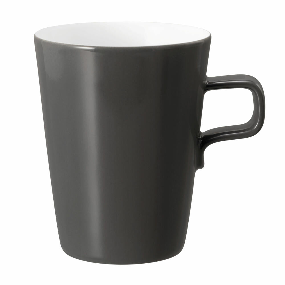 Seltmann Weiden No Limits Mug Moments, Coffee Mug, Tea Cup, Cup, Porcelain, Anthracite, 450 ml, 001.756433