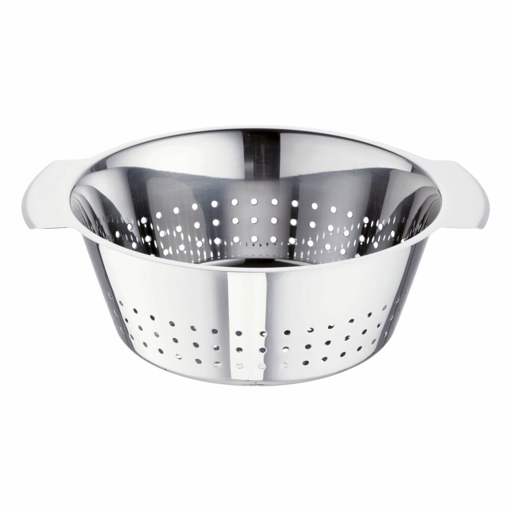 Schulte-Ufer Wega strainer, kitchen strainer, draining strainer, vegetable strainer, fruit strainer, sieve, stainless steel 18/10, Ø 25 cm, 62980