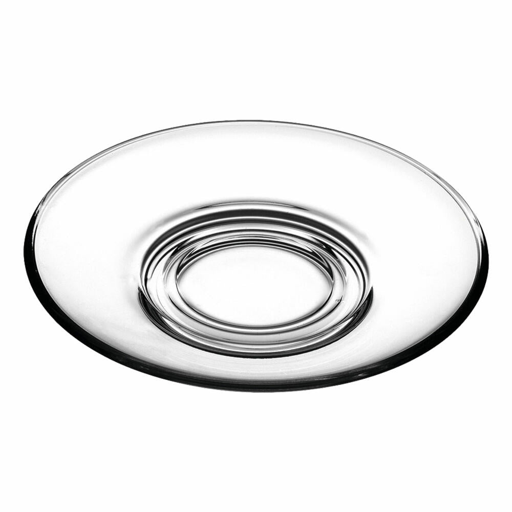 montana: :bistro Untertasse, Latte Macchiato Untere, Kaffeeuntertasse, Kaffeeuntere, Unter Tasse, Glas, Ø 15 cm, 046809