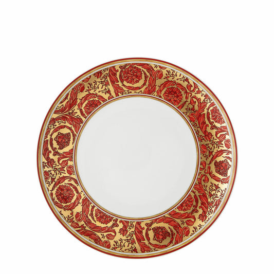 Rosenthal Versace Speiseteller Medusa Garland Red, Porzellan, 28 cm, 19335-409958-10229