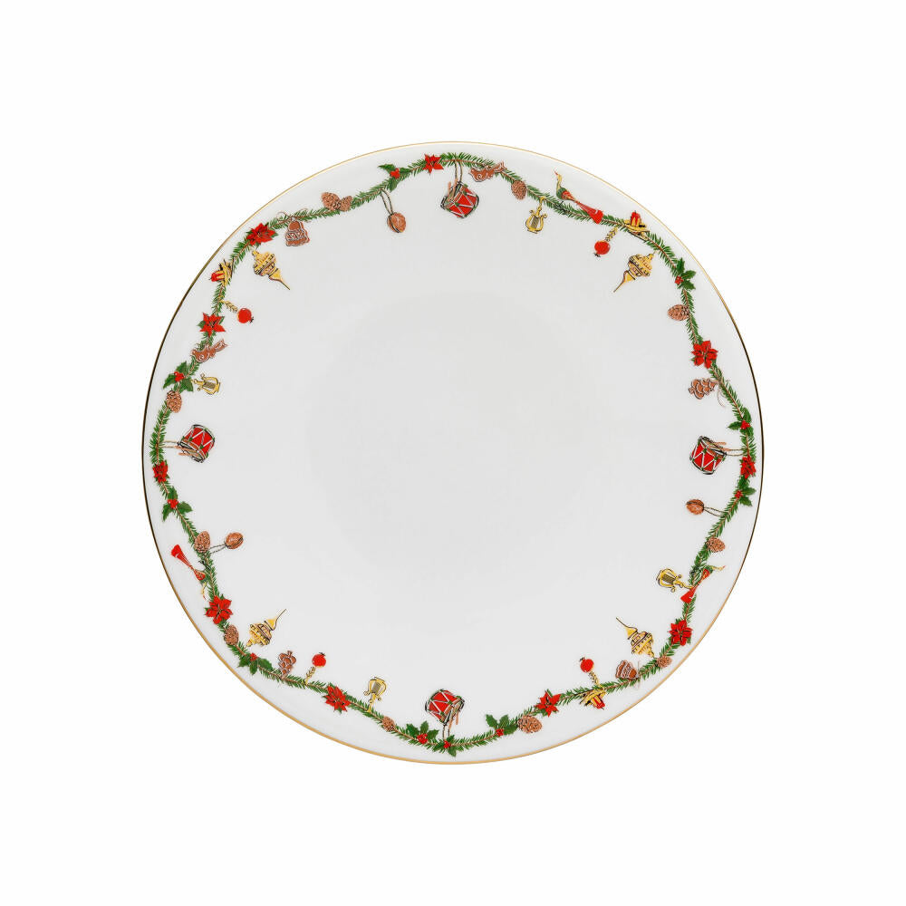 Hutschenreuther Nora Teller flach, Teller, Geschirr, Bone China, Christmas, 27 cm, 02048-726037-10867