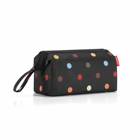 reisenthel travelcosmetic, beauty case, toiletry bag, make-up bag, cosmetic bag, dots / black with dots, WC7009