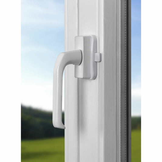 reer WinLock window lock / balcony door lock, set of 3, window lock, door lock, balcony, child safety, white, 70060
