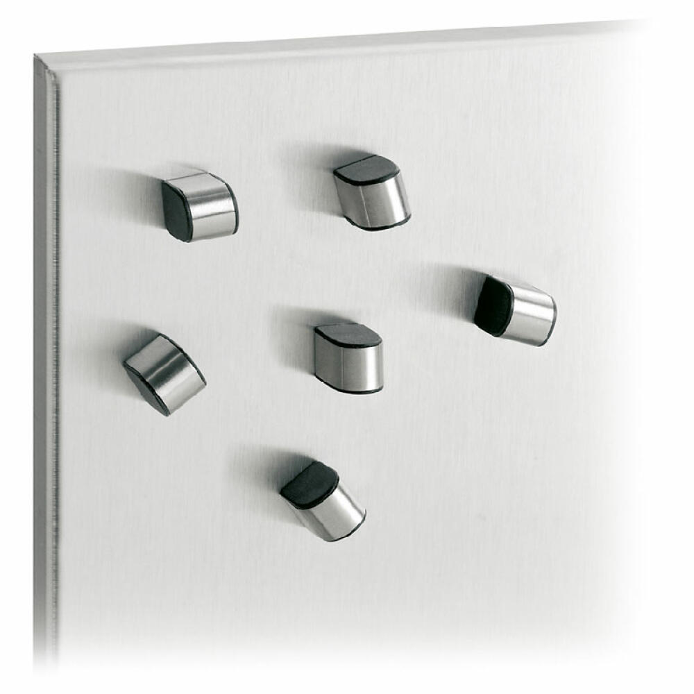 Blomus Magnet-Set Tewo, Edelstahl / Kunststoff, 6er Pack, 66673
