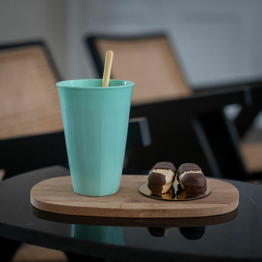 Koziol Becher Nora L, drinking cup, plastic, Sweet Green, 450 ml, 8062721