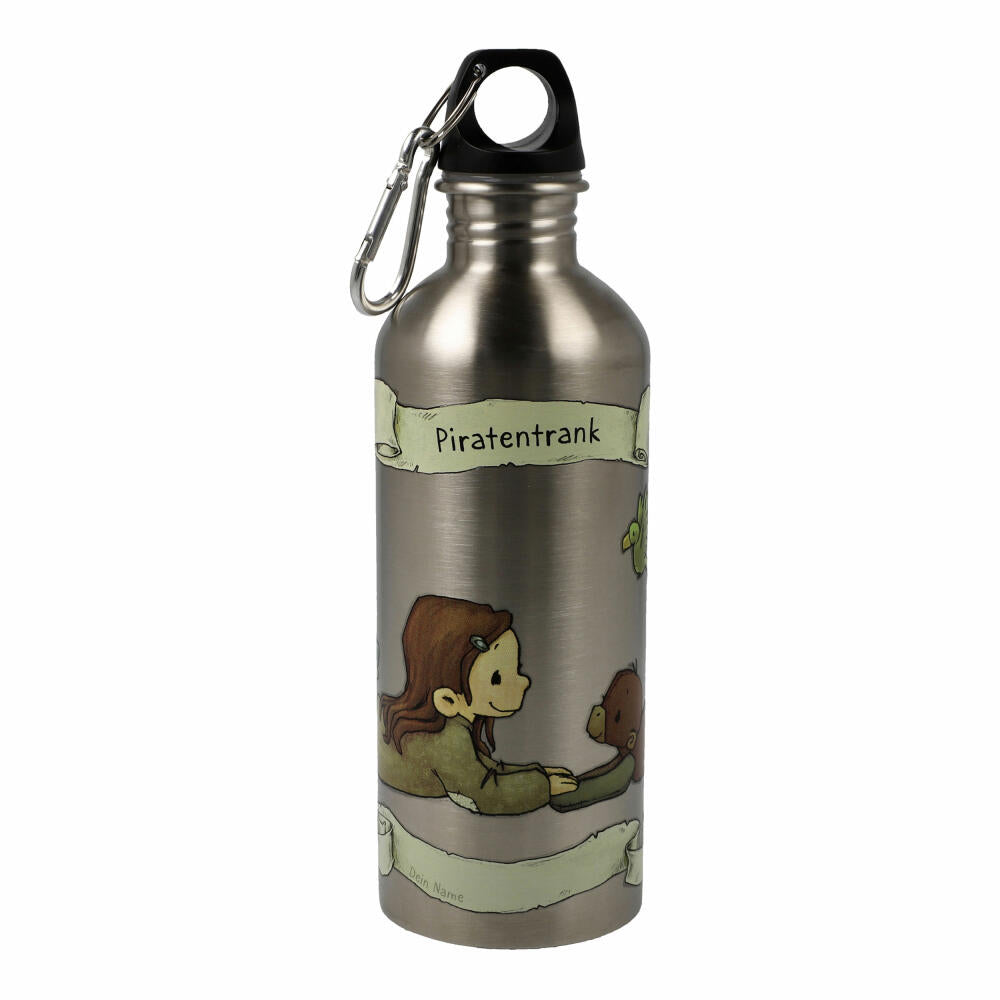 Goebel Drinking Bottle Anouk - Pirate Drink, Stainless Steel, Colorful, 0.6 L, 23600151