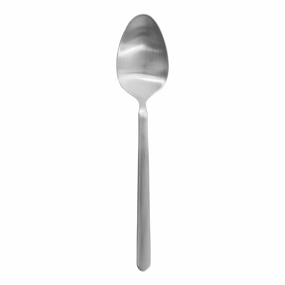 Blomus STELLA teaspoon, cutlery, tea cutlery, coffee spoon, stainless steel matt, silver, 63826