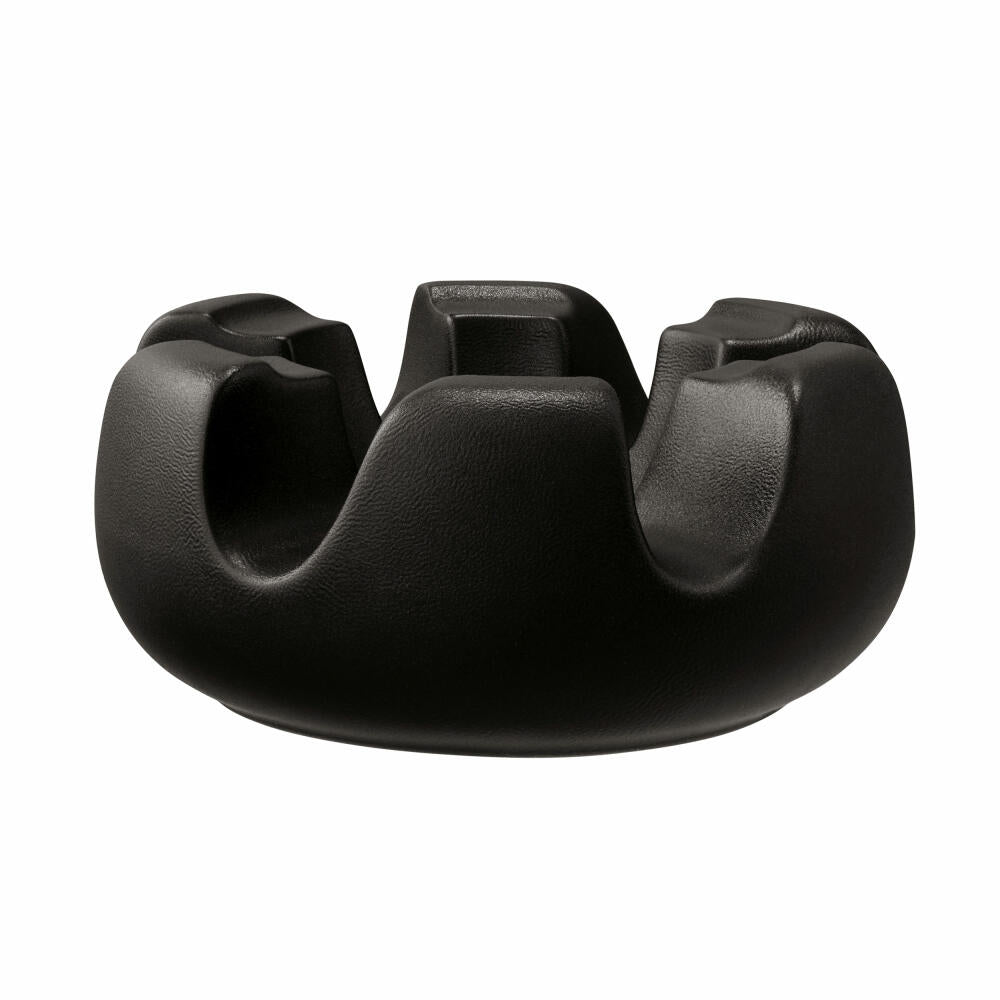Seltmann Weiden Liberty Stövchen, Teewärmer, Porzellanstövchen, Porzellan, Velvet Black, 001.764596