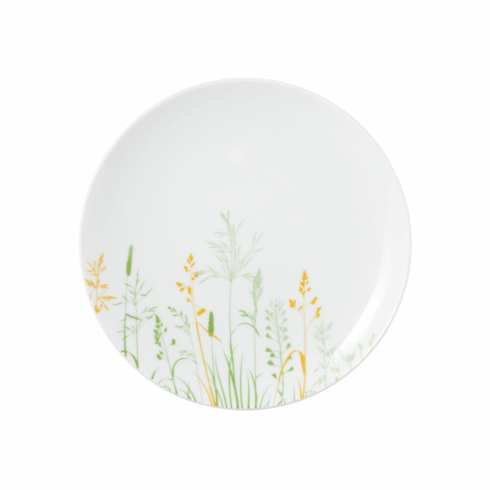 Seltmann Weiden Liberty Brotteller, Frühstücksteller, Kuchenteller, Porzellan, Meadow Grasses Green, Ø 17.7 cm, 001.768781