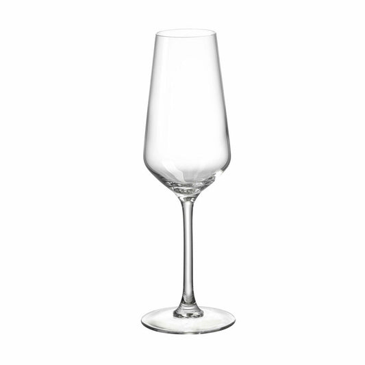 Ritzenhoff & Breker Mambo champagne flutes set of 4, champagne glasses, crystal glass, clear, 230 ml, 813210