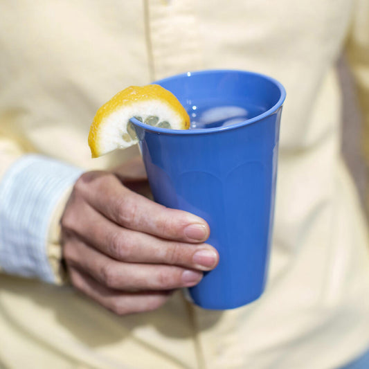 Koziol Becher Nora L, drinking cup, plastic, Strong Blue, 450 ml, 8062727