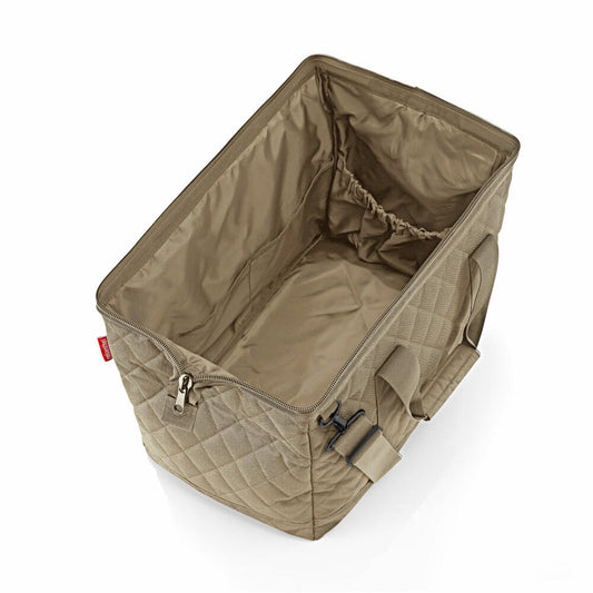 reisenthel allrounder L, travel bag, sports bag, Rhombus Olive, 30 L, MT5046