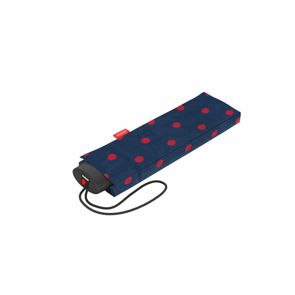 reisenthel umbrella pocket mini, Taschenschirm, Regenschirm, Knirps, Mixed Dots Red, RT3075