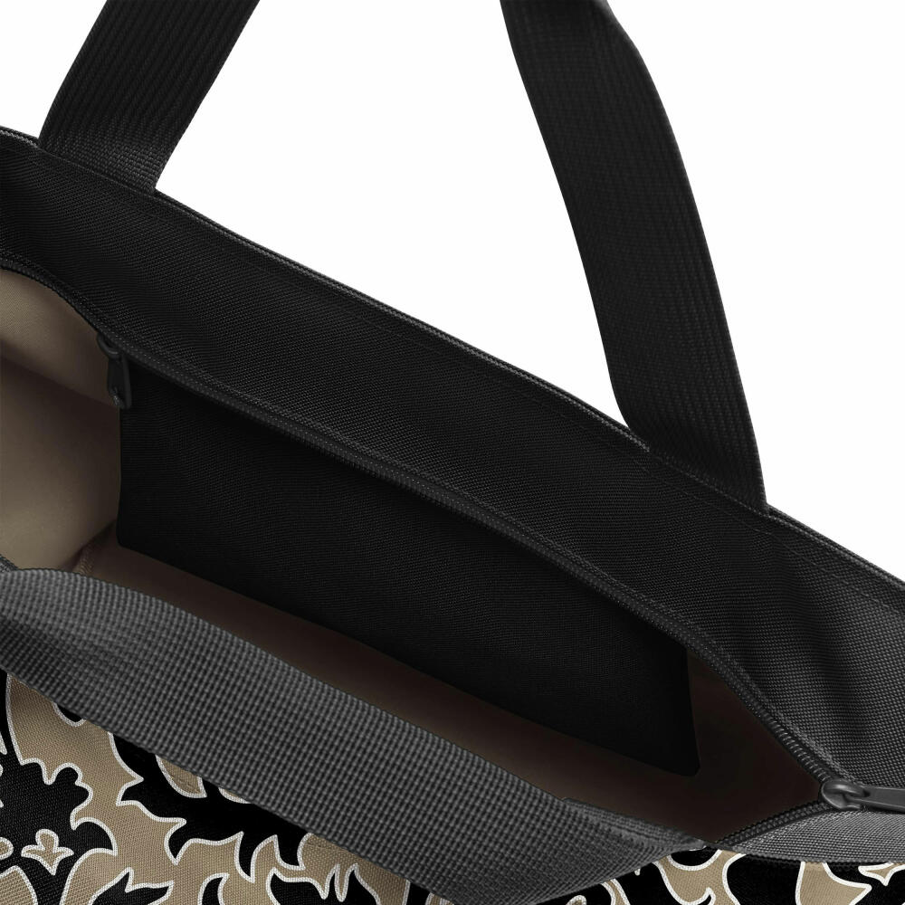 reisenthel shopper M, shopping bag, carrying bag, Baroque Marble, 15 L, ZS7061