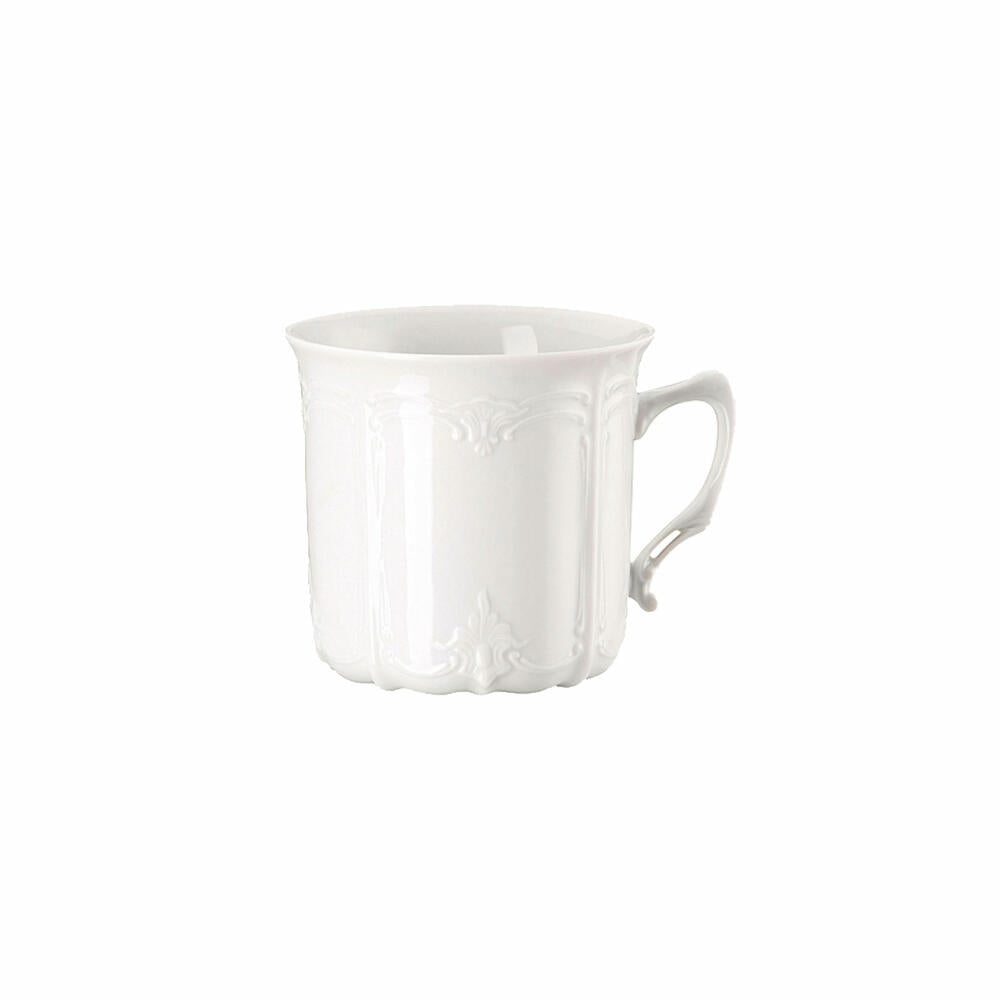 Hutschenreuther Baronesse coffee cup large, upper, porcelain, white, 300 ml, 02033-800001-14762