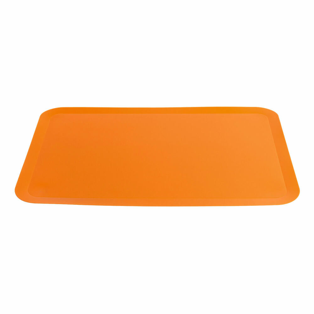 montana: :place Platzset, 12er Set, Tischset, Platzmatte, Untersetzer, Platzdeckchen, Orange, 30 cm x 45 cm, 057460