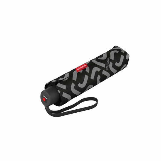 reisenthel umbrella pocket classic, Regenschirm, Knirps, Regen Schirm, Taschenschirm, Polyestergewebe, Signature Black, RS7054