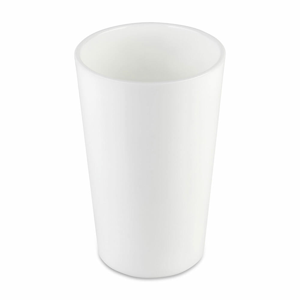 Koziol Becher Connect Cup L, drinking cup, plastic, Cotton White, 350 ml, 5141525