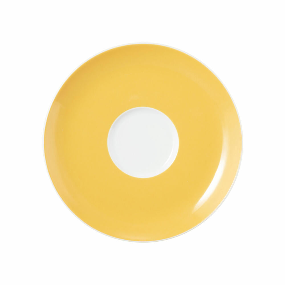 Seltmann Weiden Liberty combination saucer, underplate, porcelain, Meadow Grasses Curry, Ø 16.1 cm, 001.769710