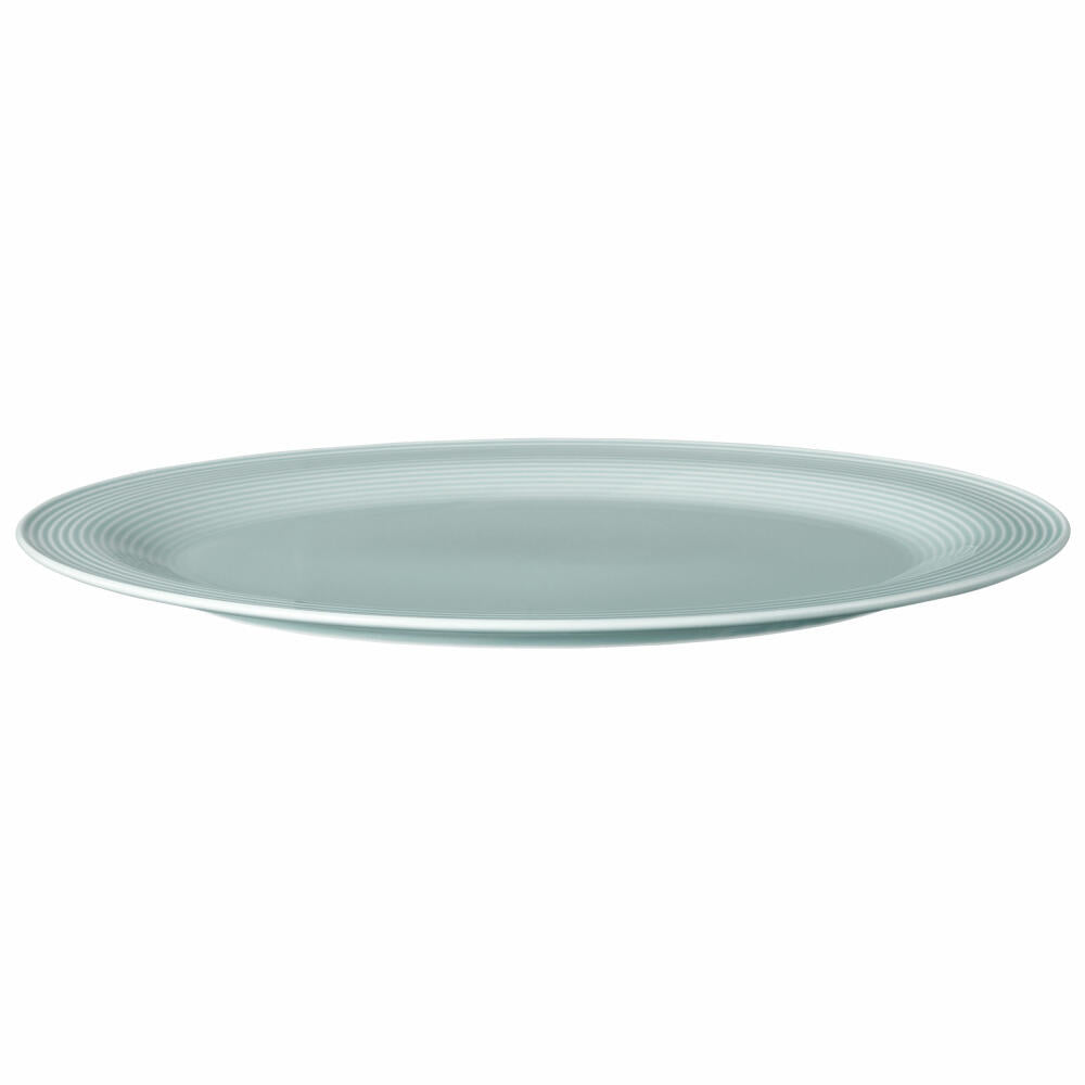 Seltmann Weiden Beat Platter, Serving Platter, Serving Plate, Porcelain, Arctic Blue, 35 x 28 cm, 001.771395