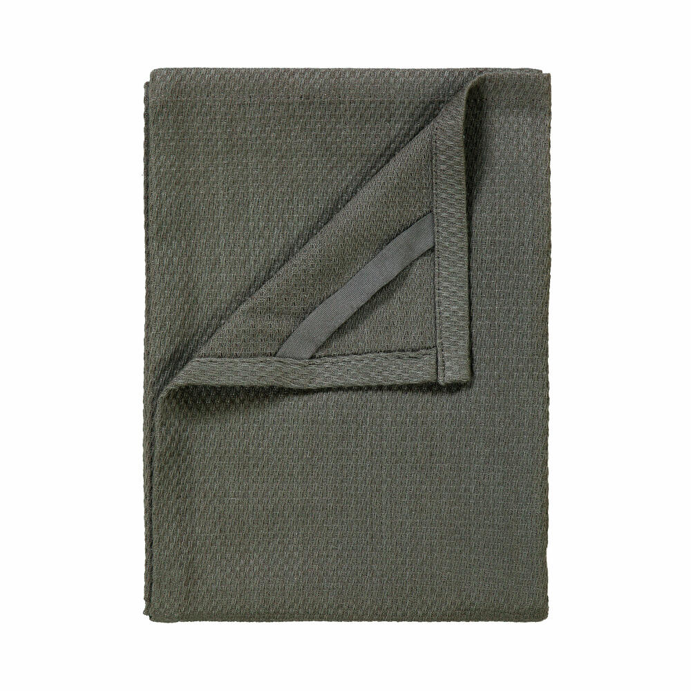Blomus QUAD Set of 2 tea towels, dishcloth, kitchen towel, cotton, agave green, 50 x 70 cm, 63832