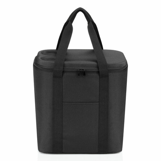 reisenthel coolerbag XL, cooler bag, insulated bag, thermal bag, thermal bag, polyester fabric, black, 30 L, LH7003