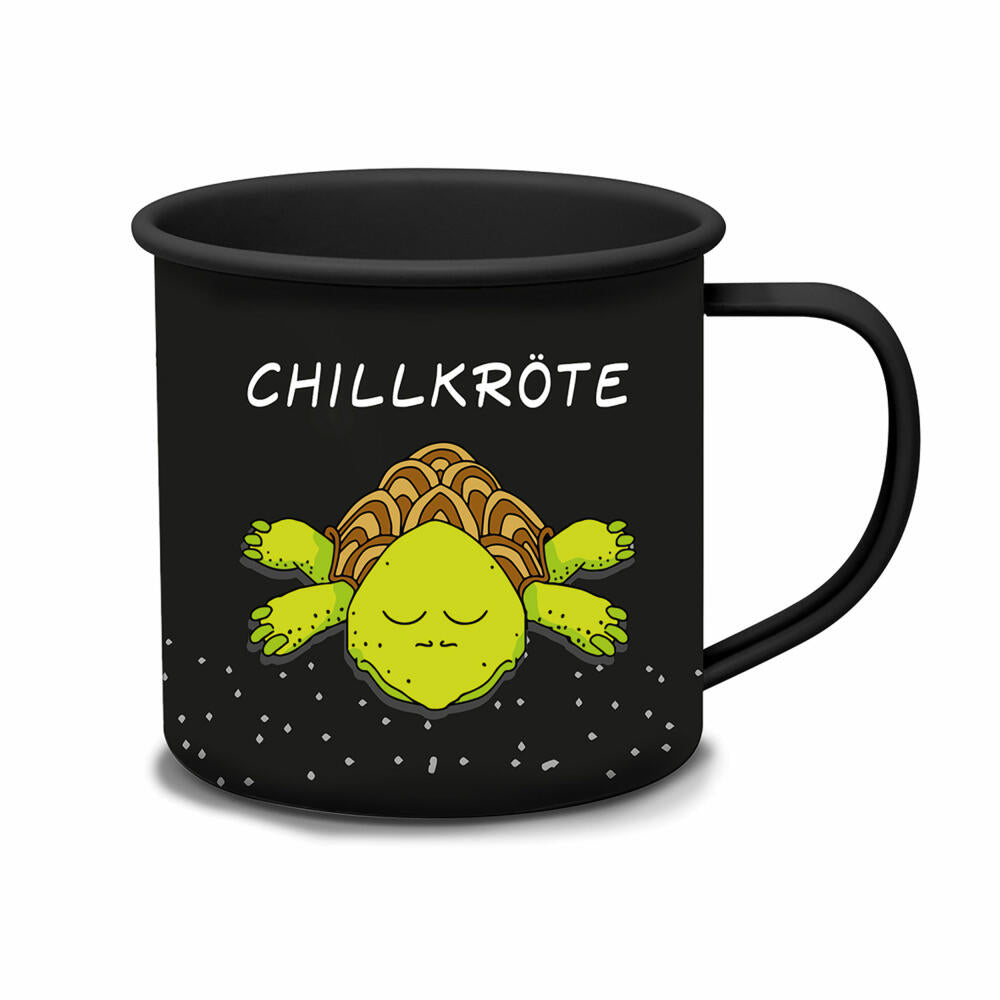 PPD Chillkröte Metal Mug D@H, Henkelbecher, Kaffeebecher, Becher, Tasse, Metall, 350 ml, 581101529