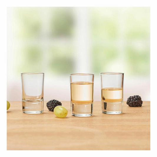 montana: :basic Stamper 3er Set, Shotglas, Schnapsglas, Pinnchen, Shot, Glas, 40 ml, 046794