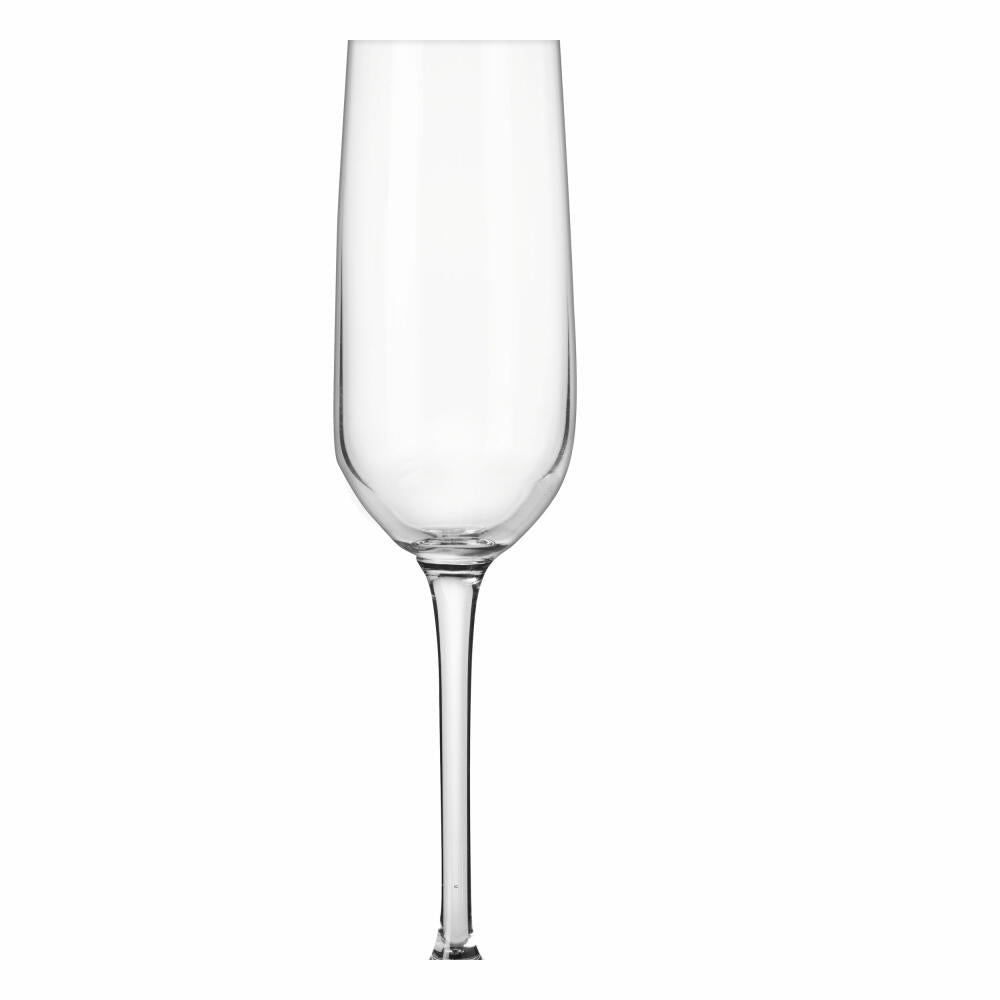 Montana champagne glass:vivid, champagne flute, champagne glass, crystal glass, clear, 190 ml, 042965