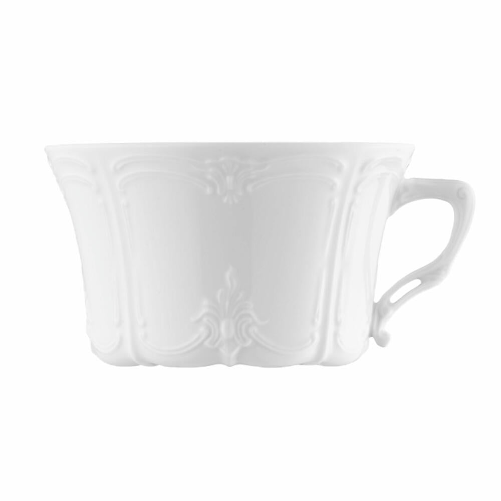 Hutschenreuther Baronesse Teetasse, Obertasse, Estelle Weiß, Porzellan, 220 ml, 14642