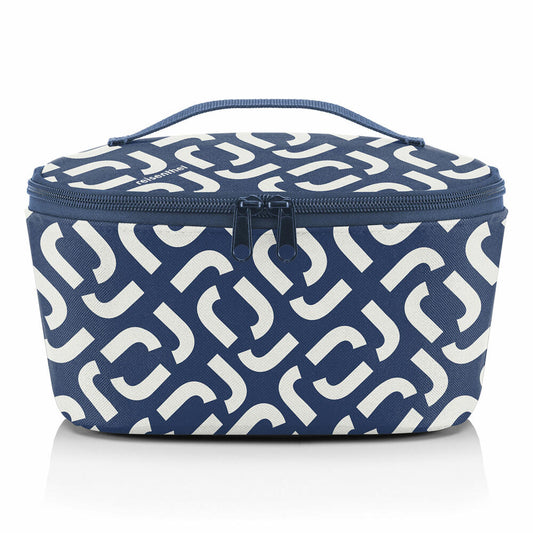 reisenthel coolerbag S pocket, cooler bag, insulated bag, thermal bag, thermal bag, polyester fabric, Signature Navy, 2.5 L, LG4073